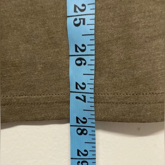 Flag & Anthem Mens T-Shirt Medium Light Brown Graphic Tee Adult Short Sleeve NWT - Picture 9 of 10